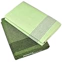 TUNI MANI Men's Cool Cotton Dhoti Plain Solid/Length: 2.0m (Pack of 2)
