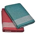 TUNI MANI Men's Cool Cotton Dhoti Plain Solid/Length: 2.0m (Pack of 2)