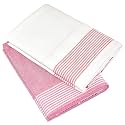 TUNI MANI Men's Cool Cotton Dhoti Plain Solid/Length: 2.0m (Pack of 2)