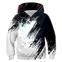 TUONROAD Boys Hoodies 3D Graphic Sweatshirt Lightweight Pullover 6-16T cool