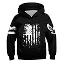 TUONROAD Boys Hoodies 3D Graphic Sweatshirt Lightweight Pullover 6-16T cool