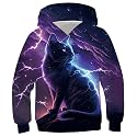 TUONROAD Boys Hoodies 3D Graphic Sweatshirt Lightweight Pullover 6-16T cool