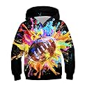 TUONROAD Boys Hoodies 3D Graphic Sweatshirt Lightweight Pullover 6-16T cool