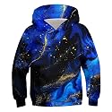 TUONROAD Boys Hoodies 3D Graphic Sweatshirt Lightweight Pullover 6-16T cool