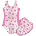 TUONROAD Toddler Girls One Piece Swimsuit Bathing Suit with Short for 3-9