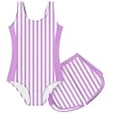 TUONROAD Toddler Girls One Piece Swimsuit Bathing Suit with Short for 3-9
