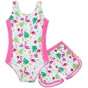 TUONROAD Toddler Girls One Piece Swimsuit Bathing Suit with Short for 3-9