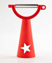 TUPPERWARE Y Shaped Peeler Red