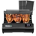 Turbo E XL Electric Grill, 1700W Infrared, Warming Rack and Probe, Apartment Friendly