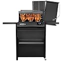 Turbo E XL Electric Grill, 1700W Infrared, Warming Rack and Probe, Apartment Friendly
