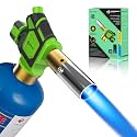 Turbo Flame Torch Head with Igniter for Propane/MAPP Gas Tanks