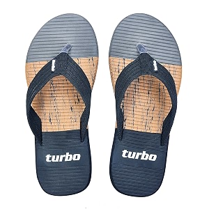 Turbo Regular Mens Slipper Soft Rubber Floaters