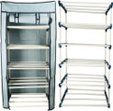 TURBOMAX 5Tiers Book Shelf Plastic Rack With