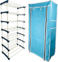 TURBOMAX 6Tiers Book Shelf Plastic Rack With