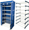 TURBOMAX 6Tiers Book Shelf Plastic Rack With