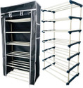TURBOMAX Multipurpose shoe rackWardrobe Heavy Material PVC