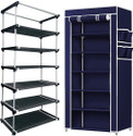 TURBOMAX Multipurpose shoe rackWardrobe Heavy Material PVC