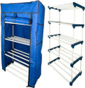 TURBOMAX Multipurpose shoe rackWardrobe Heavy Material PVC