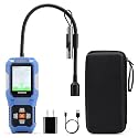 TURBRO Refrigerant Leak Detector with Alarms, Halogen Freon Sniffer with Heated Diode Sensor, Detects CFCs HCFCs HFCs HCs HFOs, for Home and Automotive AC Systems, FLA-BDT20