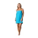 Turkish Linen Women’s Waffle Spa Body Wrap with Adjustable Closure