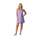 Turkish Linen Women’s Waffle Spa Body Wrap with Adjustable Closure