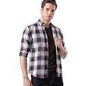 TURMS Men39s Casual Checks Shirts Odor Control