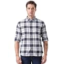 TURMS Men39s Casual Checks Shirts Odor Control