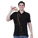 TURMS Men39s Casual Solid Polo T-Shirt Odor