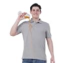 TURMS Men39s Casual Solid Polo T-Shirt Odor