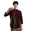 TURMS Men39s Casual Solid Linen Shirts Odor
