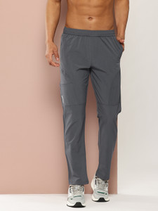 Turnfit Solid Men Grey Track Pants