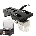 Turntable Cartridge Replacement | Adjustable Easy-Mount Tight Fit | Record Player Cartridge Replacement,for Home Audio System Studio Monitoring Routine Maintenance Enthusiasts Collectors