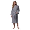 Turquaz Womens Lightweight Waffle Kimono Bathrobe for Men - Soft Quick-Dry Spa &amp; Summer Towel Robe, Cotton Blend