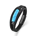 Turquoise Bracelet for Men Leather Men Bracelet