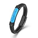 Turquoise Bracelet for Men Leather Men Bracelet