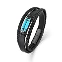 Turquoise Bracelet for Men Leather Men Bracelet
