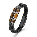 Turquoise Bracelet for Men Leather Men Bracelet