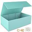 RYDDOY Turquoise Gift Box, 9.5x6x3'' Gift Boxes with Lids for Presents