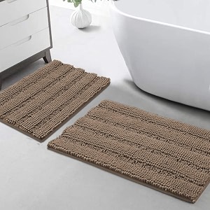 Turquoize Bathroom Rug Set 2 Piece Soft