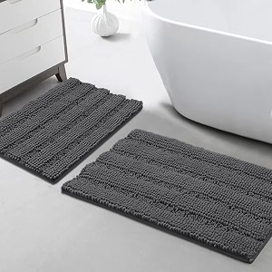 Turquoize Bathroom Rug Set 2 Piece Soft
