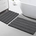Turquoize Bathroom Rug Set 2 Piece Soft