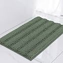 Turquoize Luxury Chenille Bath Rug for Bathroom