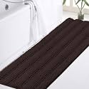 Turquoize Non Slip Shaggy Chenille Microfibers Bathroom