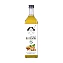 Turritopsis Groundnut Mungfali Cooking Oil Cold Pressed Edible Kachi Ghani Certified Organic Kolhu Chekku Wood pressed Unrefined Pure Natural 1 Litre Pack of 1