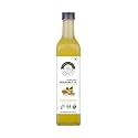 TURRITOPSIS Kachi Ghani Groundnut Oil Certified Organic Kohlu Chekku Wood pressed Cold pressed Virgin Unrefined Pure Natural Cooking Oil 500 ml Pack of 1