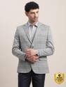 TURTLE Checkered Single Breasted Casual Men Blazer