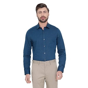 Turtle Men 100 Cotton Slim Fit Yellow