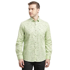 Turtle Men 100 Cotton Slim Fit Mint