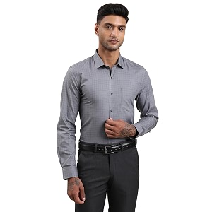 Turtle Men 100 Cotton Slim Fit Checkered