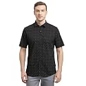 Turtle Men 100 Cotton Slim Fit Black